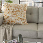 Nourison lifestyle pillows DL903-MUSTA-24X24